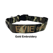 Camouflage Dog ID Collar - Australian Made