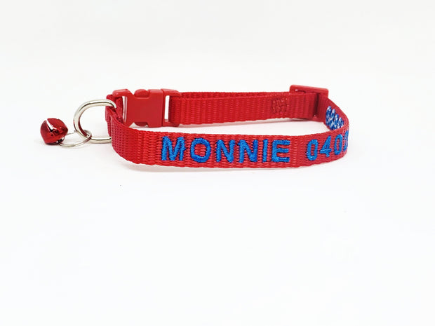 Cat Collars - Identification Collar - Australian Made