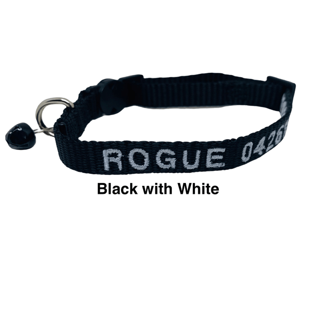 Cat Collars - Identification Collar - Australian Made