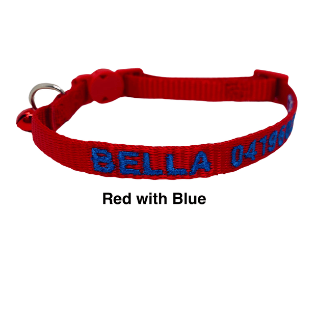 Cat Collars - Identification Collar - Australian Made