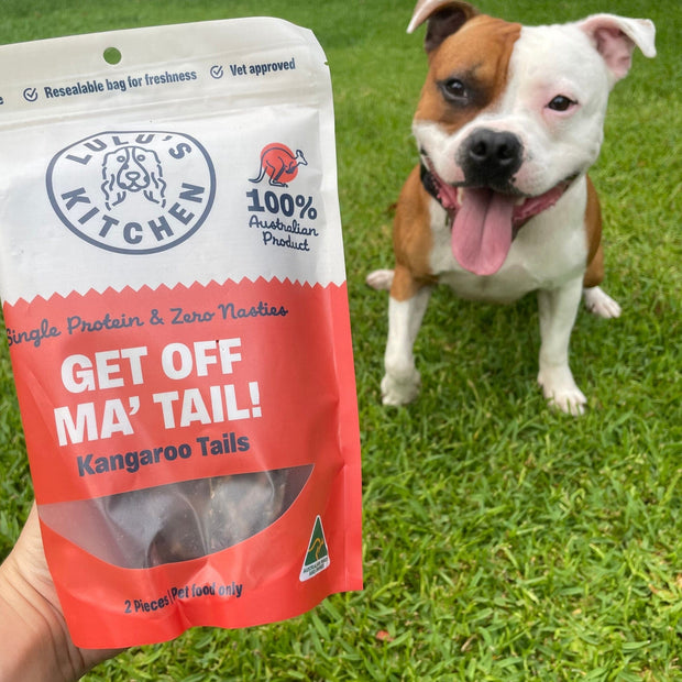 Kangaroo Tail Dog Chew – Aussie Made, Dental Treat