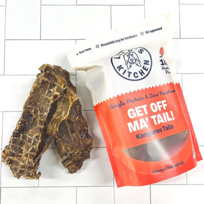 Kangaroo Tail Dog Chew – Aussie Made, Dental Treat