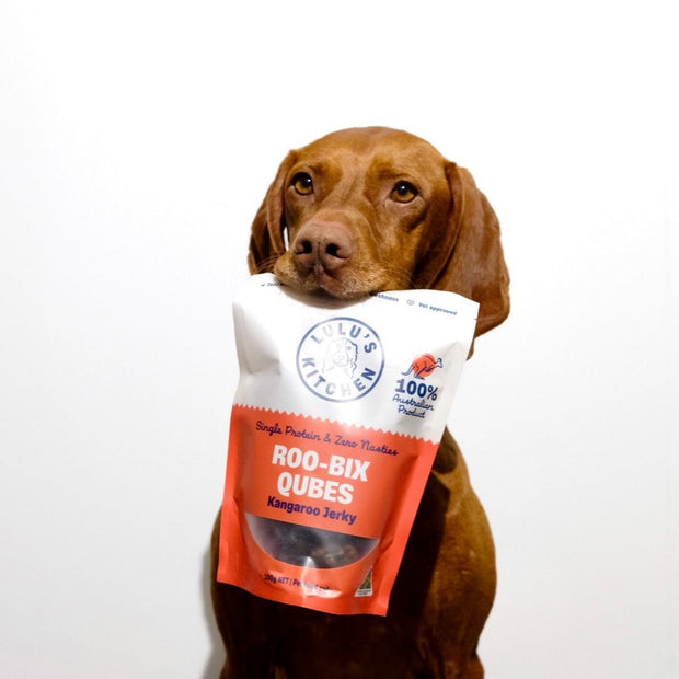 Kangaroo Qubes Training Treats – Aussie, No Additives