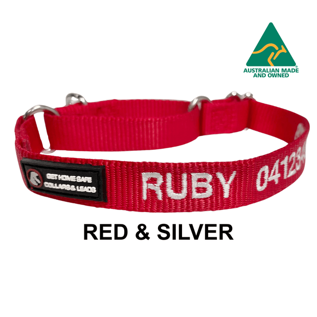 Slip on Martingale Identification Collar - Australian Made