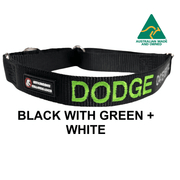 Slip on Martingale Identification Collar - Australian Made