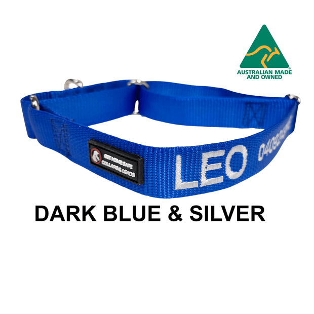 Slip on Martingale Identification Collar - Australian Made