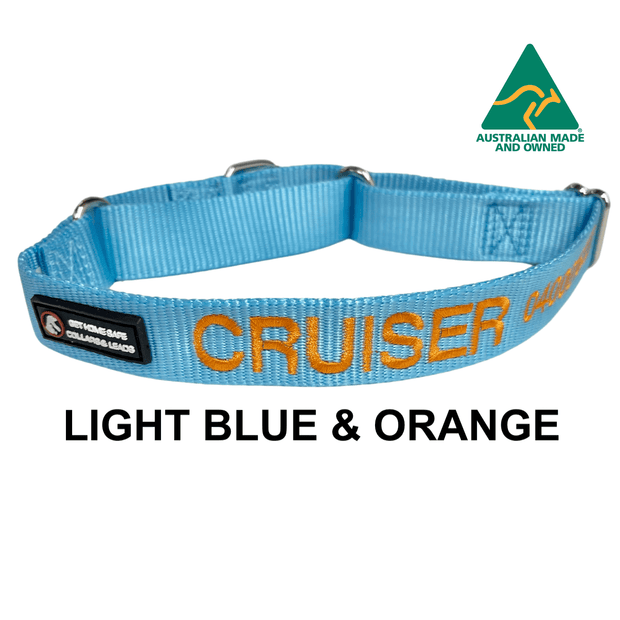 Slip on Martingale Identification Collar - Australian Made