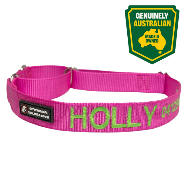 Slip on Martingale Identification Collar - Australian Made