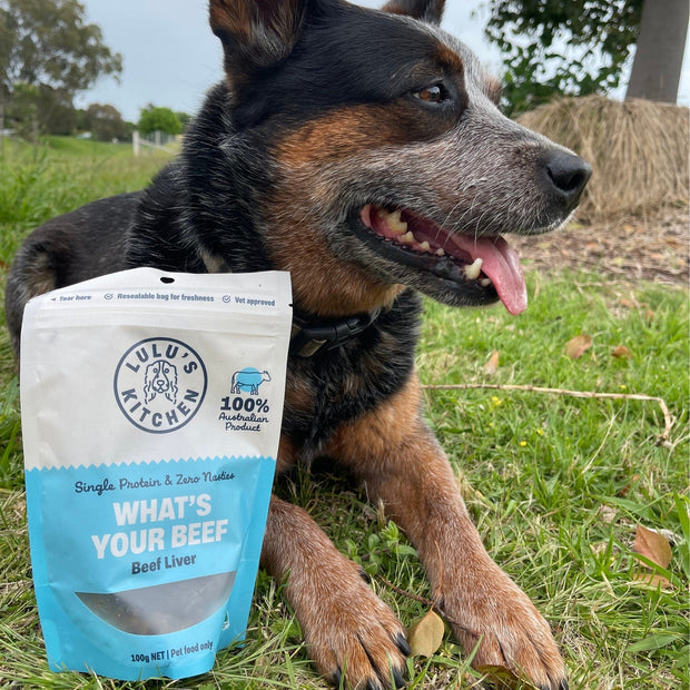 Beef Liver Dog Treats – Aussie Made, High‑Protein