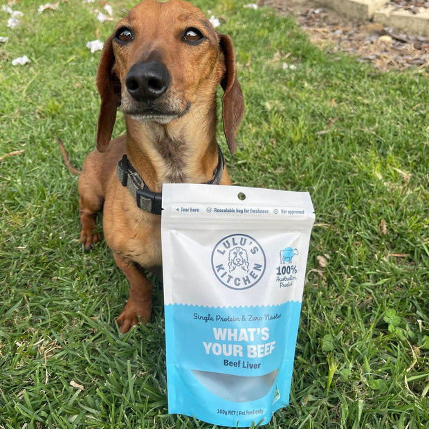 Beef Liver Dog Treats – Aussie Made, High‑Protein